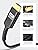 JSAUX Mini HDMI to HDMI Cable 6FT, [Aluminum Shell, Braided] High Speed 4K 60Hz HDMI 2.0 Cord, Compatible with Camera, Camcorder, Tablet and Graphics,Black