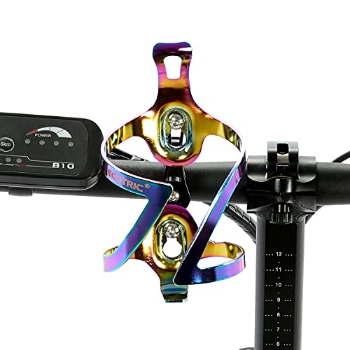 ECOTRIC Bicycle Colorful Bottle Cage Bike Water Bottle Holder Bike Accessories for Mountain Bike Road Bike Quick and Easy to Mount