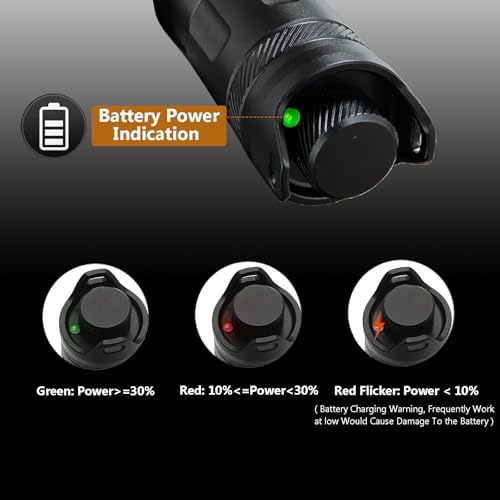 Spale Xh-06 Long Range Green Light Hunting Flashlight for Hog Varmint - image 5