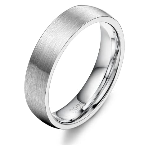 Diamday 925 Sterling Silver Comfort Fit Ring Cover
