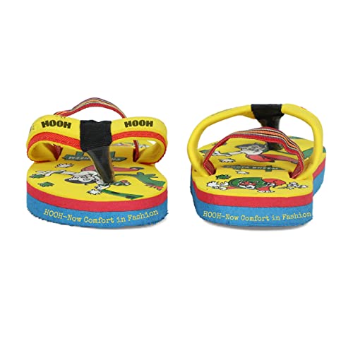 Image of HOOH Kids Cute Cartoon Slippers for 6 Months to 5 Years of Boys and Girls (Backstrap up to 24 Months only)