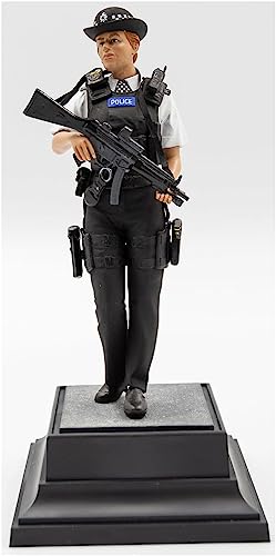 ICM British Police Female Police Officer 1:16 Figure, Sky Blue, Miniature - Image 3