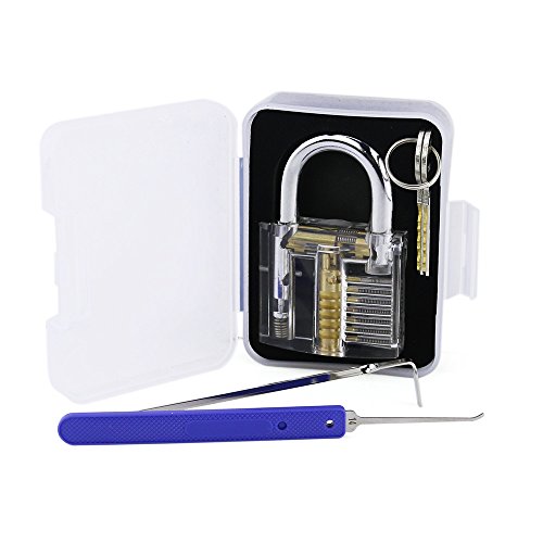 Preisvergleich Produktbild suoyigou One Transparent Lock mit zwei Lock Pick Tools