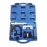 EAQPA 13Pcs Engine Timing Tool Kit Compatible with BMW M41 M51 M47 M57 TU T2 E34 to E93 Compatible with Land Rover Diesel Engines Professinal Master Kit