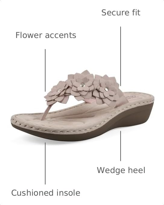 Image of CLIFFS BY WHITE MOUNTAIN Women's Content | Casual Sandals