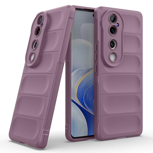 Image of Zapcase Back Case Cover for Vivo V40 Pro 5G | Compatible for Vivo V40 Pro 5G Back Cover | Liquid Silicon Magic Case with Camera Protection | Lavender