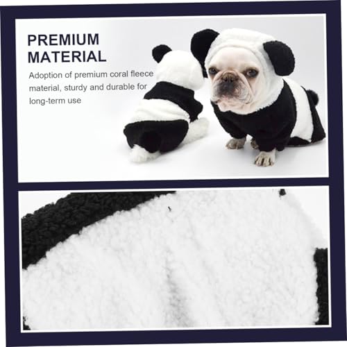 Disfraz de panda para perro talla M miniatura 7