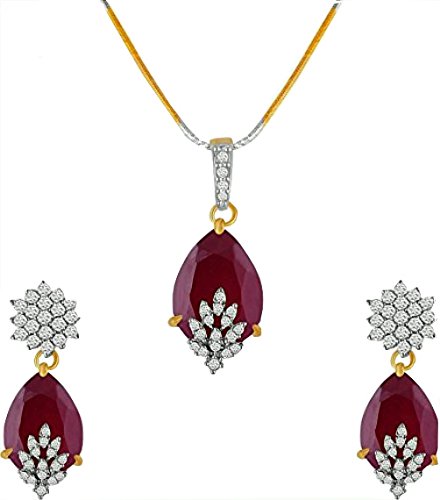 Buy Sitashi Red Ruby Floral Design 