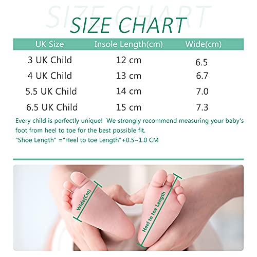 LACOFIA Baby Jongens Meisjes Eerste Schoentjes Kleuter Schoenen Zuigeling Anti slip Sneakers - Image 3