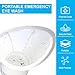 WASH+OUT Eye Wash Cup – Portable Eyewash Device – Emergency Eye Wash Cup That Screws on to Most Water Bottles and Flushes Eyes in Seconds - 3 Pack