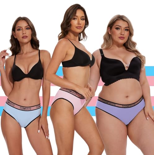 3 Pack-Tucking Gaff Panties for Transgender Women MTF, Comfy/Flatten/Hidden
