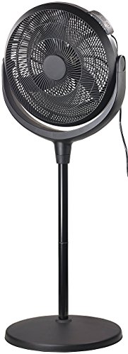 Sichler Haushaltsgeräte Ventilator Fernbedienung: Höhenverstellbarer XXL-Raum-Standventilator mit Fernbedienung & Timer (Standventilator großer Durchmesser, großer Ventilator)