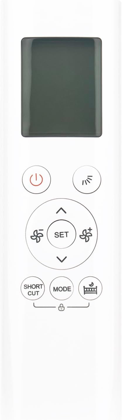 Télécommande Remplacement Midea RG57A7/BGEF – Compatible RG57A6, RG57D, RG57B, Pour Climatiseur - 12