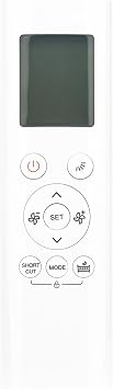 RG58B/BGE Replaced Remote Controller fit for Midea Air Conditioner RG58A4/BGEF RG58D/BGEF EU1 RG58E1/BGEF RG58E4/BGEF RG58E3/BGEF RG58B1/BGE RG58A2/BGEF