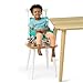 Bright Starts Pop 'N Sit Portable Booster, Indoor/Outdoor Use, Floor Seat with Feeding Tray, Teal, 6 Mos - 3 Yrs