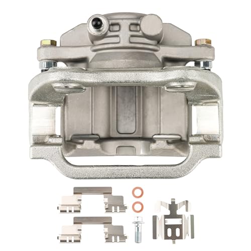 Image of PHILTOP Rear Left Brake Caliper Compatible with 2003-2006 Silverado 1500, 2003-2006 Sierra 1500, 2007 Silverado 1500 Classic, 2006-2011 DTS, 2003-2005 DeVille, 2007 Sierra 1500 Classic, 18-B4854