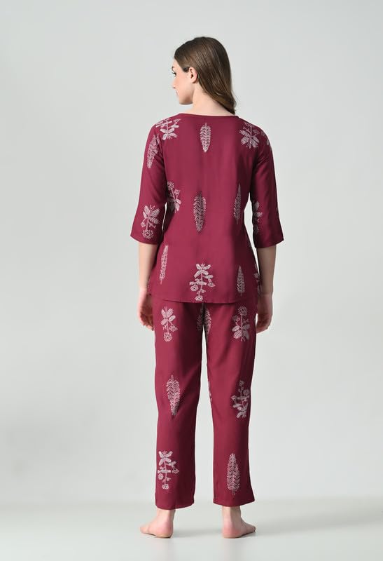 Image of Ichaa womens NIGHT SUIT SET