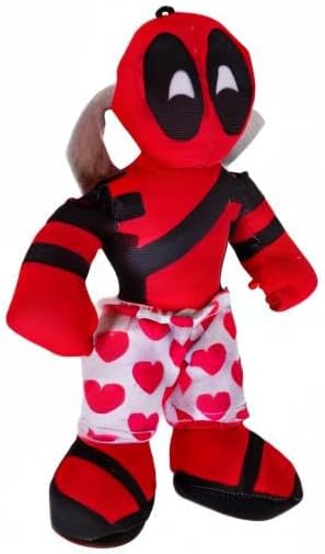 Miniatura 3 de DEADPOOL Heart Boxers - Muñeca de felpa de 9 pies, (8M-DS1005-HEART)