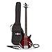 Bajo Chicago de Gear4music Trans Red Burst