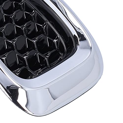 Image of Fydun 7pcs Front Grill Mesh Inserts Refit Front Grille Guard Trim for Cherokee 2014-2018(Chrome frame)