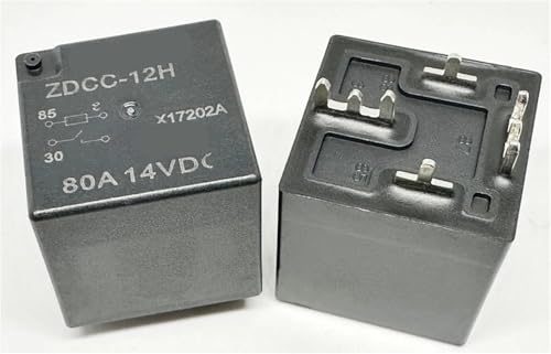 Relé ZDCC-12H para solucionar fallos de encendido y sobrecargas 80A