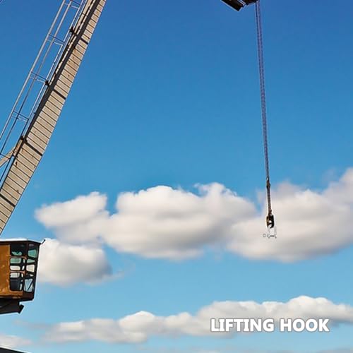 LIFKOME Heavy Duty Anchor Shackle Screw Pin Ring Shackle for Towing and Lifting Durable U-Shaped Clamp with Load Capacity Use Safety Rigging Tool