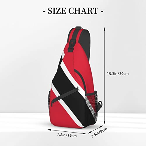 Mochila bandolera unisex estilo Trinidad y Tobago miniatura 4