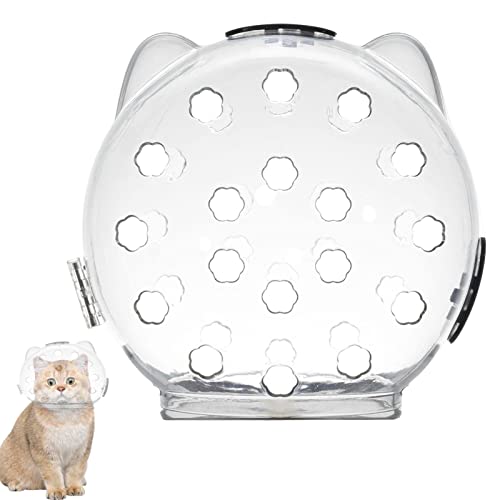 focinho de gato - Focinho de boca de gato de bola de espaço oco | Capacetes anti-mordida para gatos,