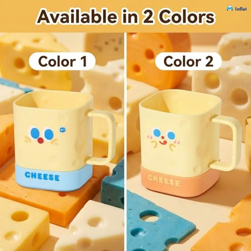 Image of FunBlast Milk Mug for Kids - 410 Ml; Unbreakable Mug for Kids, Milk Mugs for Kids Unbreakable - Milk Drinking Cup for Kids (Pack of 1)