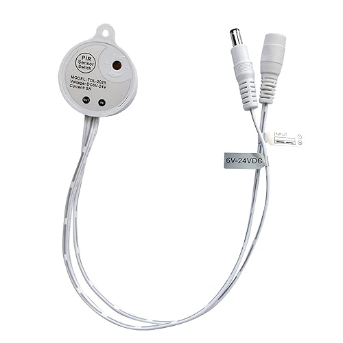 Miniatura 3 de Interruptor de sensor de luz activada por iluminación DC 6V 12V-24V 5A con cable de CC para motor de cámara de tira de luz LED (noche -ON versión de