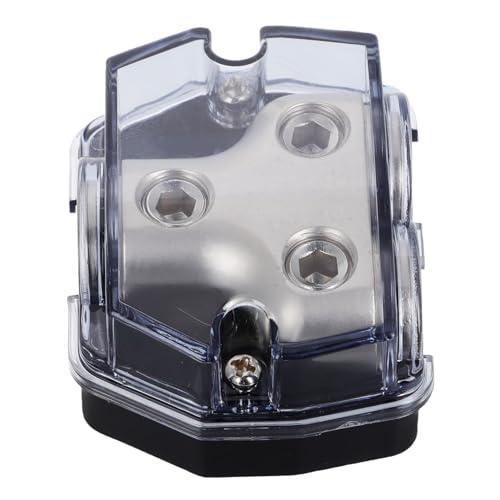 PRETYZOOM Car Audio Power Distribution Block Effortless Installation Durable Splitter for Amplifiers Enhanced Sound Quality Compatible with Various Car Audio Systems