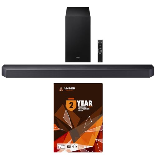 Image of Samsung HW-Q600F Q Series Soundbar 3.1.2 Ch Sound and Subwoofer with 2 Year Amber Protection Plan (2025)