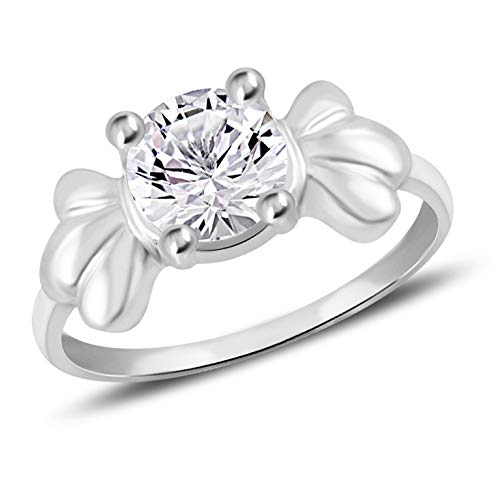 See full amazon price history chart for MJ 925 Solitaire CZ Floral Pattern Finger Ring (Rhodium Finish) in Pure 92.5 Sterling Silver for Girls and Women. (14) MJ 925 Solitaire CZ Floral Pattern Finger Ring (Rhodium Finish) in Pure 92.5 Sterling Silver for Girls and Women. (14) (B07RP9YLL3) Amazon Price History, Amazon Price Tracker