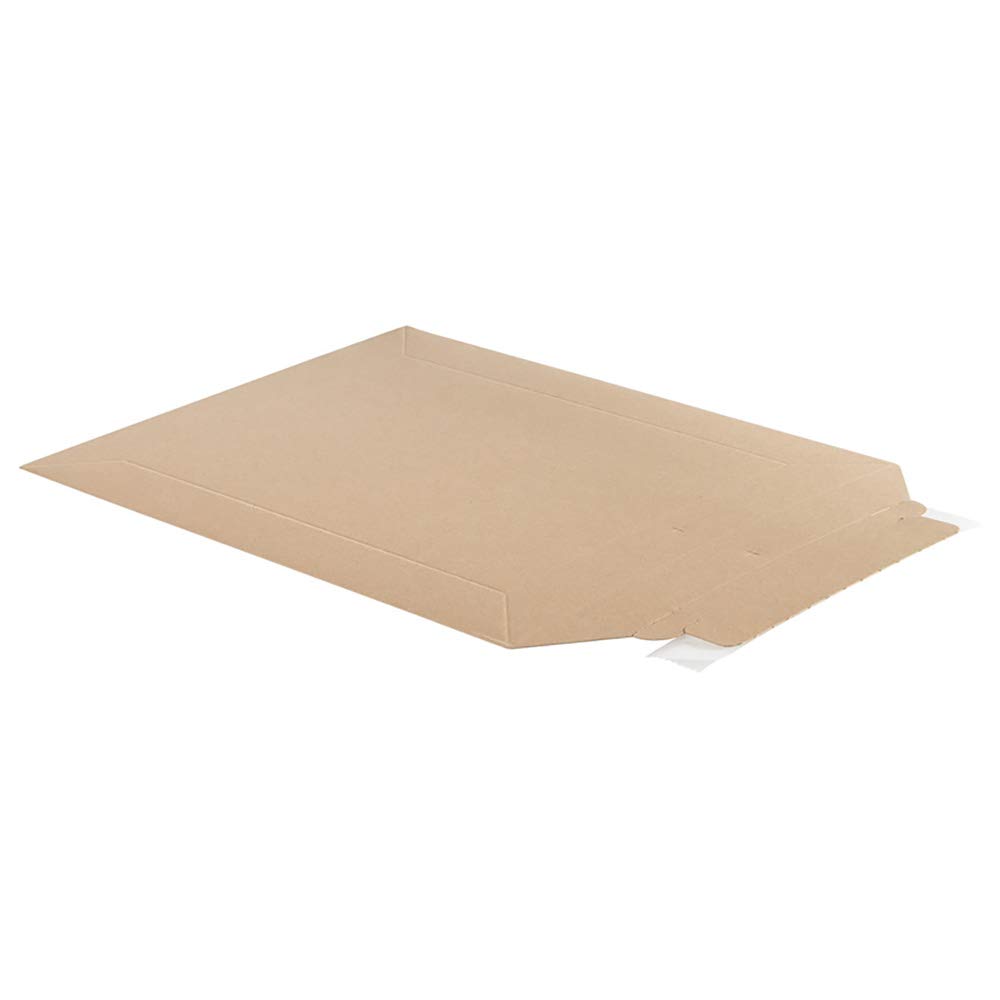 25 Sobres de envío de cartón 250 x 353 mm hasta 50 mm altura completa ideal para DIN A4 cartón 440 gramos/m2 color marrón cierre autoadhesivo para documentos libros Toppac tP335(25|carton|A4)
