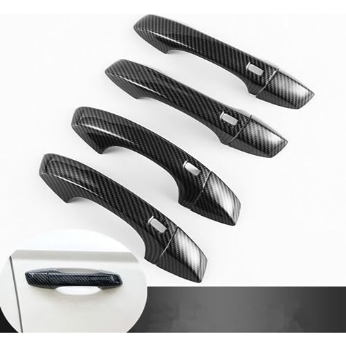 Poignée de porte Passat B8 carbone 2 boutons accessoire de style extérieur 2017-2021 - 3