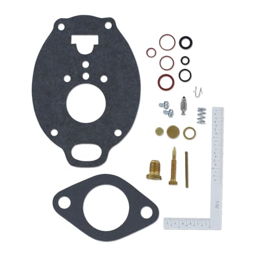 Economy Carburetor Repair Kit Fits International Harvester 504 Ford 800 900 Tractor (For Marvel Schebler carburetors)