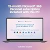 Lenovo IdeaPad laptop de 14" 2025, 12GB RAM, almacenamiento de 884GB (SSD de 256GB + eMMC de 128GB + ext de 500GB), procesador Intel Core, gráficos UHD, batería de larga duración WiFi-6, accesorio Marxsol, Office 365 por 1 año, Win 11 8