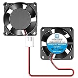 WINSINN 25mm Fan 24V, 3D Printer Micro 24 Volt Fans 2510 Dual Ball Bearing, Brushless Cooling 25mmx10mm 2PIN (Pack of 2Pcs)