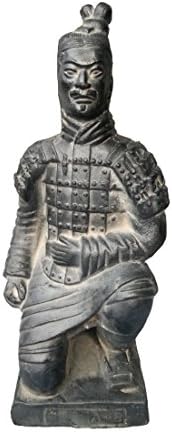 Tongma Terracotta Warriors, Ancient China Dynasty Qin Terracotta Warriors Statues Collectible Figurines Home Display Table Display Gift Multi Presentation (Kneeling Archer)