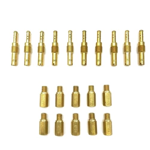 Gicleurs principaux et lents de carburateur pour ajuster la carburation moto