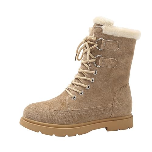Bottes de neige femme antidérapantes et chaussures chaudes hiver