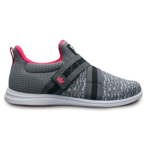 Brunswick Versa Grey/Pink Ladies Size 9.53