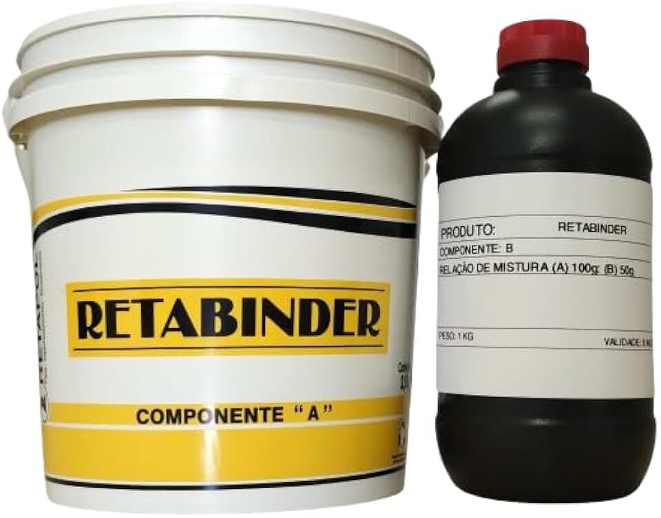 Resina Para Borracha Fulget Granilha e Quartzo Para Piso Drenante, Piso Pedra, Pista de Atletismo e Outras Aplicações - Ideal Para Revestimento de Superfícies Externas e Esportivas