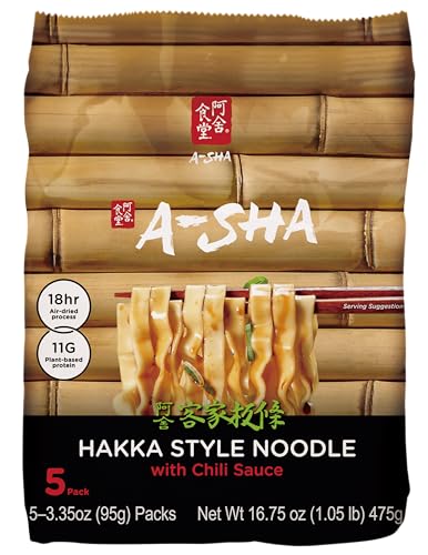 A-Sha Healthy Asian Ramen Noodles Variety Pack | Spicy Best Sellers Variety Pack | Vegan, Air Dried, High Protein | Great For Ramen, Stir Fry, Wok | 4 Flavors, 19 Servings - Thumbnail 7