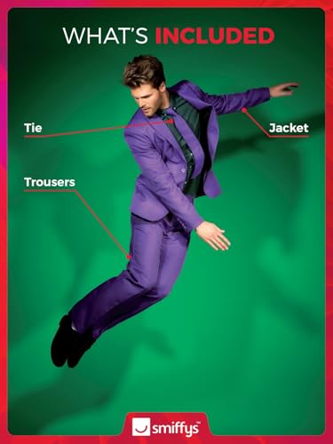 Costume violet Smiffys homme idéal pour soirées et carnaval - 4