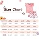 HEOXIN Baby Mädchen Kleidung Sets, Rüschen Rand Kurze Ärmel Rundhalsausschnitt Schleifenknoten Dekorative Blumen Muster Dehnen Shorts, Sommerkleidung Set Klamotten Mädchen, Rosa, 2-3 Jahre