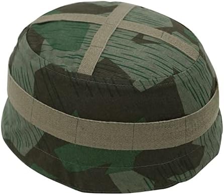 militaryharbor Luftwaffe Splinter B Camo Fallschirmjäger Helmet Cover M37 M38