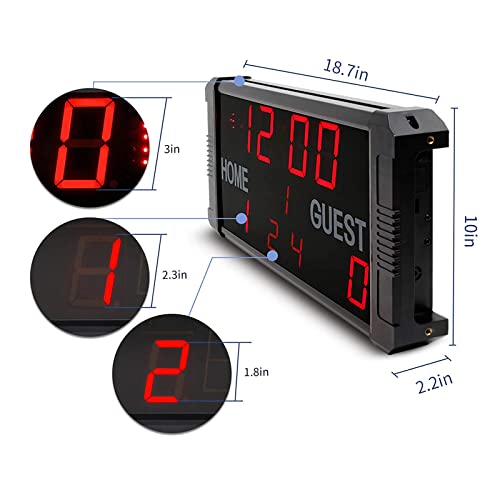 Marcador digital portátil para escritorio 14/24 segundos miniatura 2