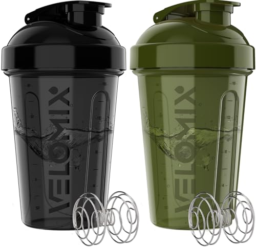 VELOMIX 2-Pack Protein Shaker Bottle Review: Are These Shaker Cups Worth It?