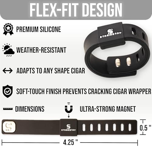 StogieStay Magnetic Holder - Portable Clip Holder for Golf Cart & Accessories for Men - Premium Golf Gifts - Perfect for Fishing, Grilling, Camping & Sporting Events - Image 4